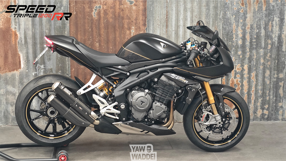 Speed Triple 1200 RR: Black Edition