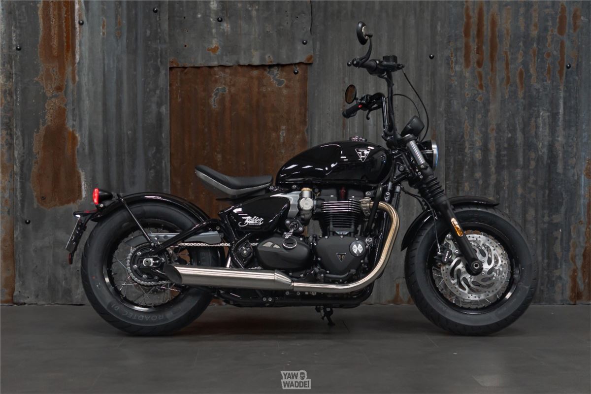 Triumph Bobber: Easy Cruiser