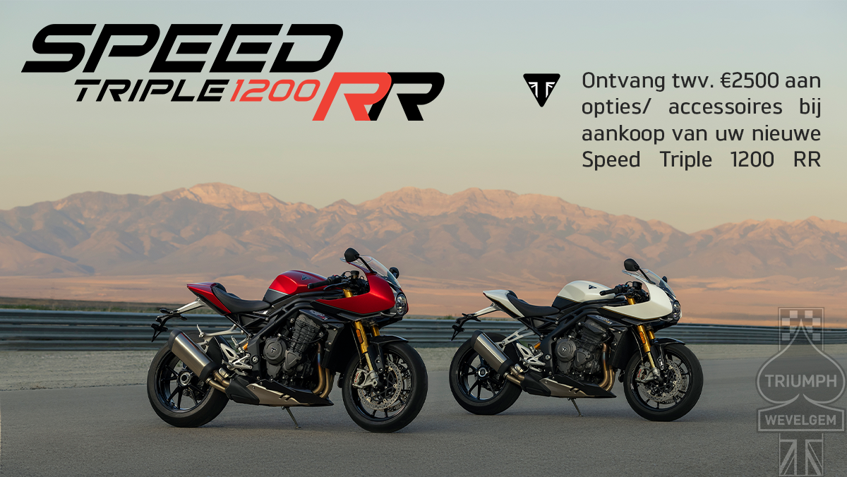 Speed Triple 1200 RR Promotie