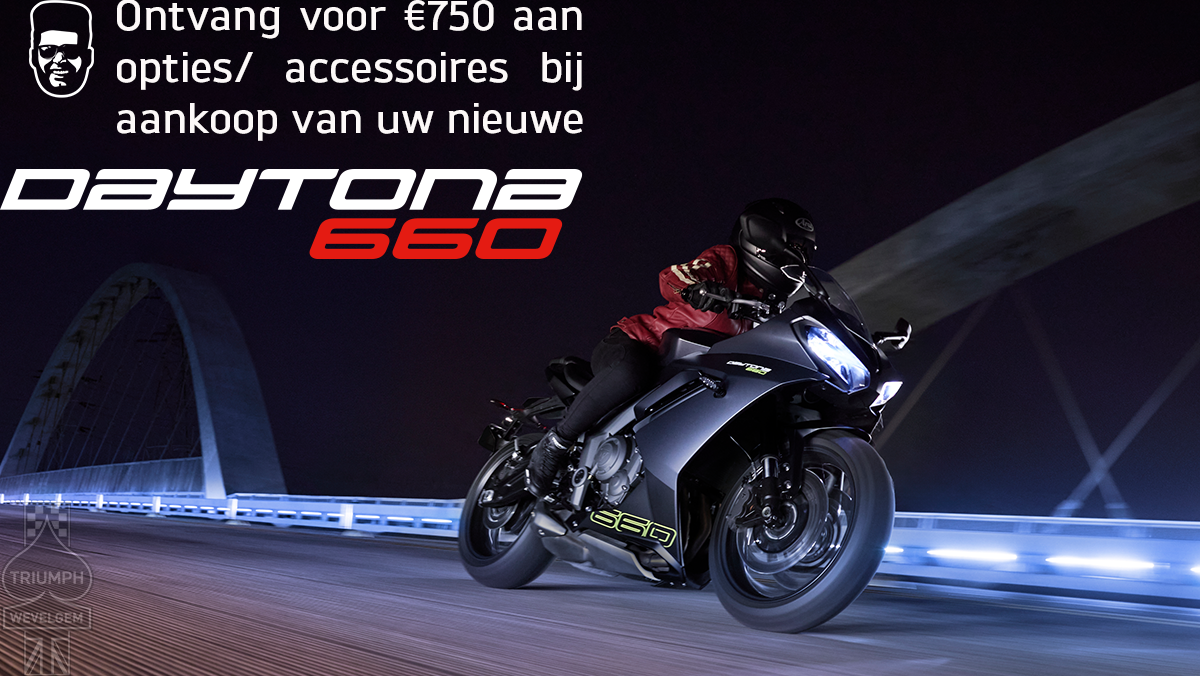 Daytona 660 promotie