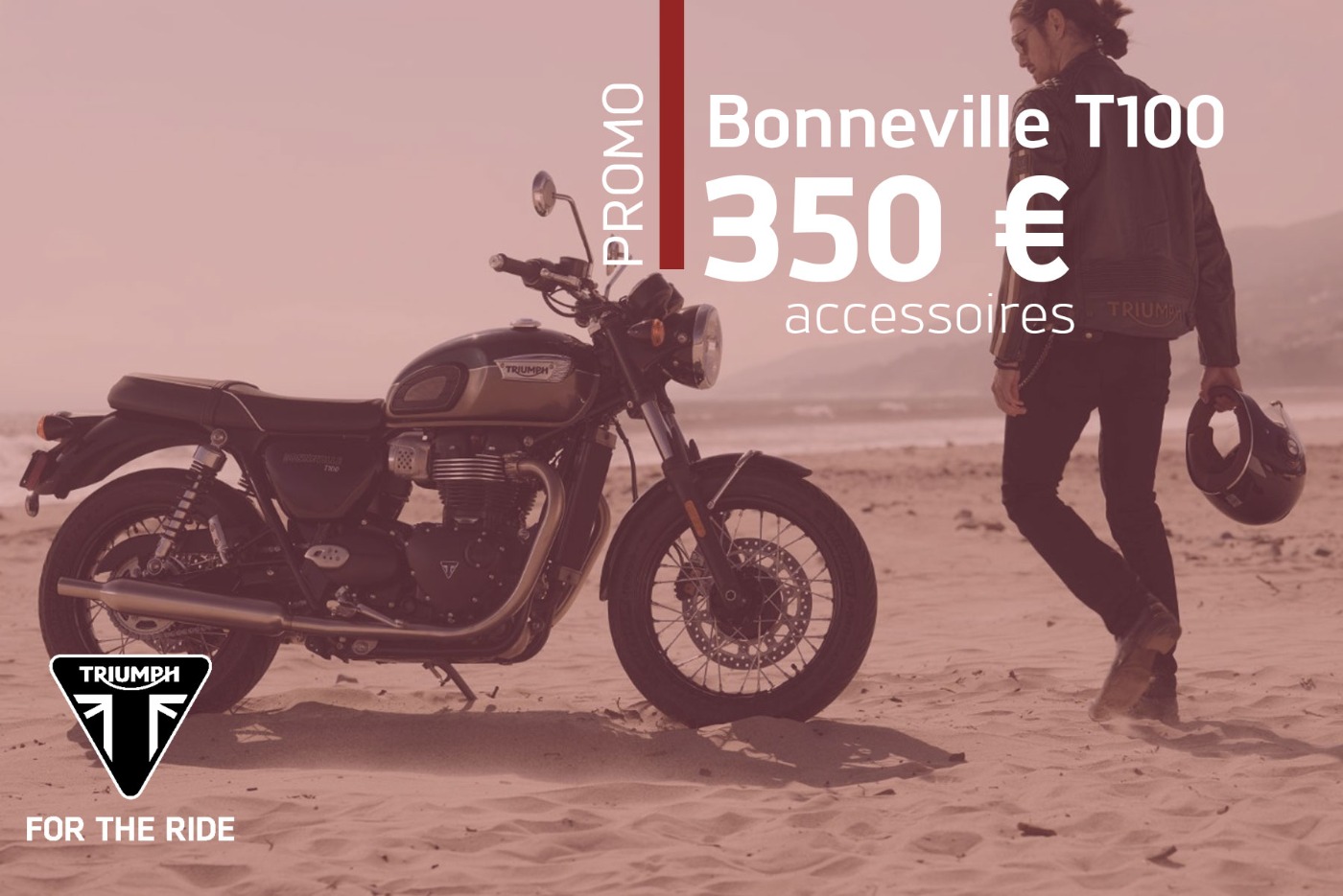 Bonneville T100 Saloncondities