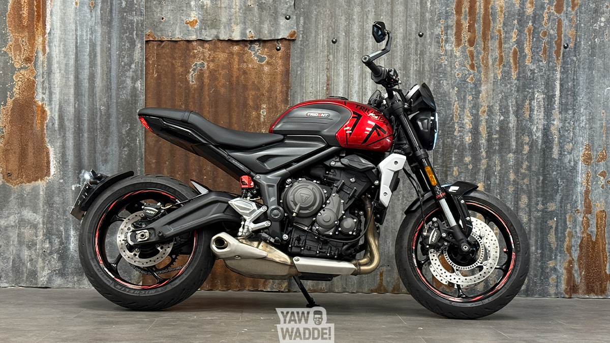 Triumph Trident 660: Carnival Red