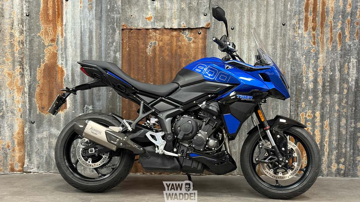 Triumph Tiger 800 Sport: Caspian Blue