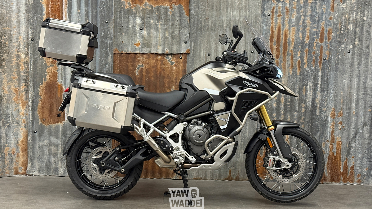 Triumph Tiger 1200 Rally Explorer: Matt Sandstorm