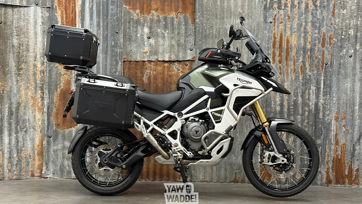 Triumph Tiger 1200 Rally Explorer: Matt Khaki
