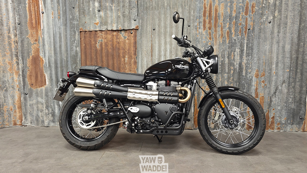 Triumph Scrambler 900: Jet Black (Btw-aftrekbaar)