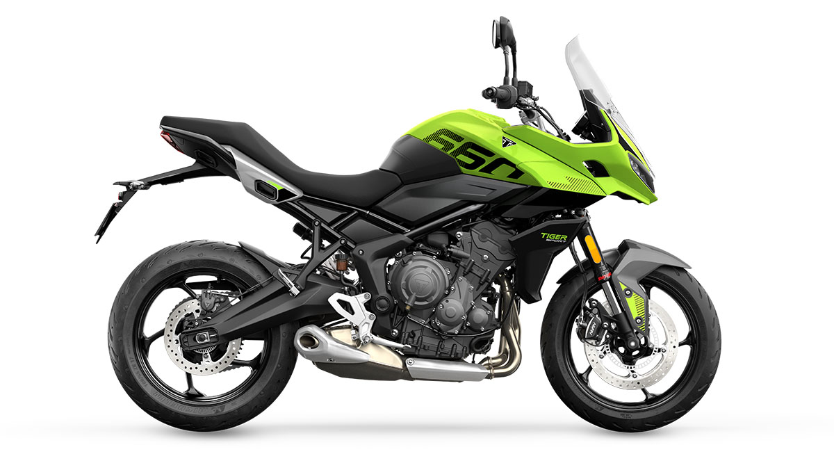 Tiger 660 Sport: Roulette Green