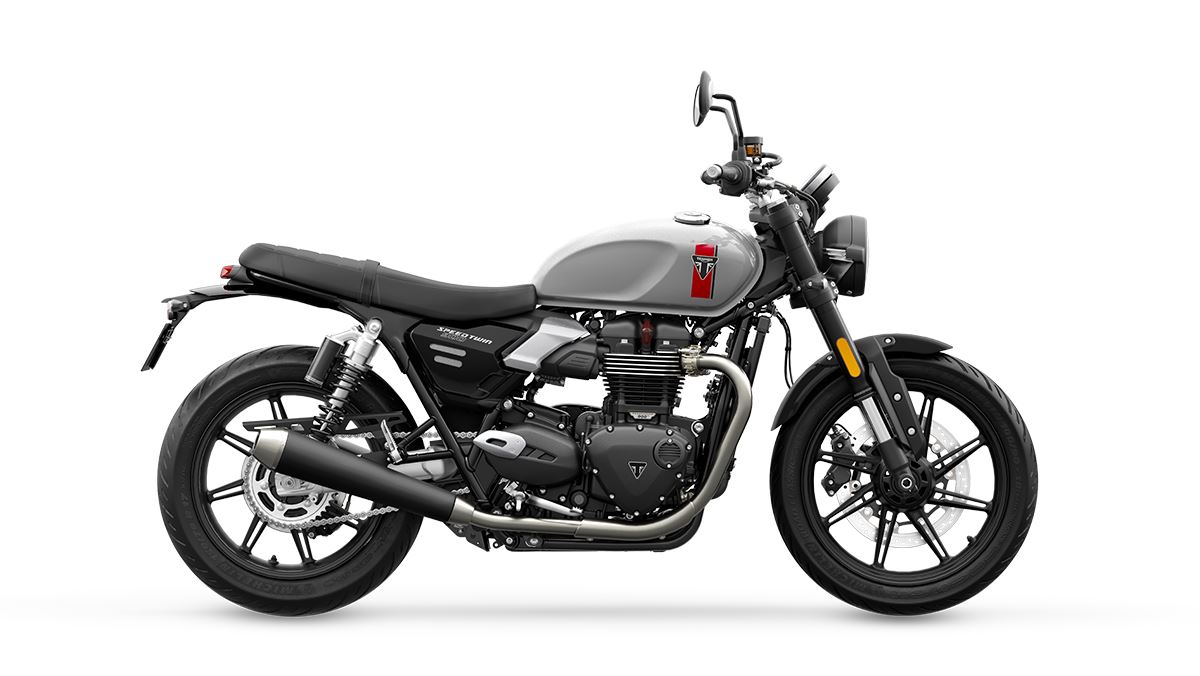 Speed Twin 900: Aluminium Silver/Carnival Red/Jet Black
