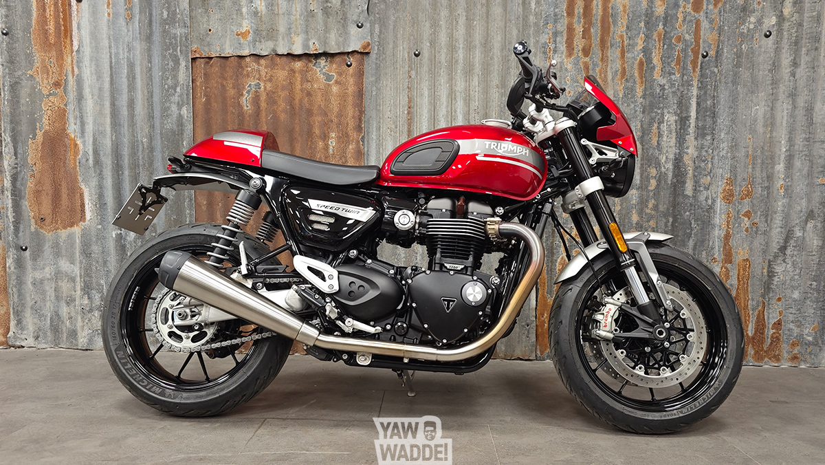 Triumph Speed Twin 1200: Cafe racer