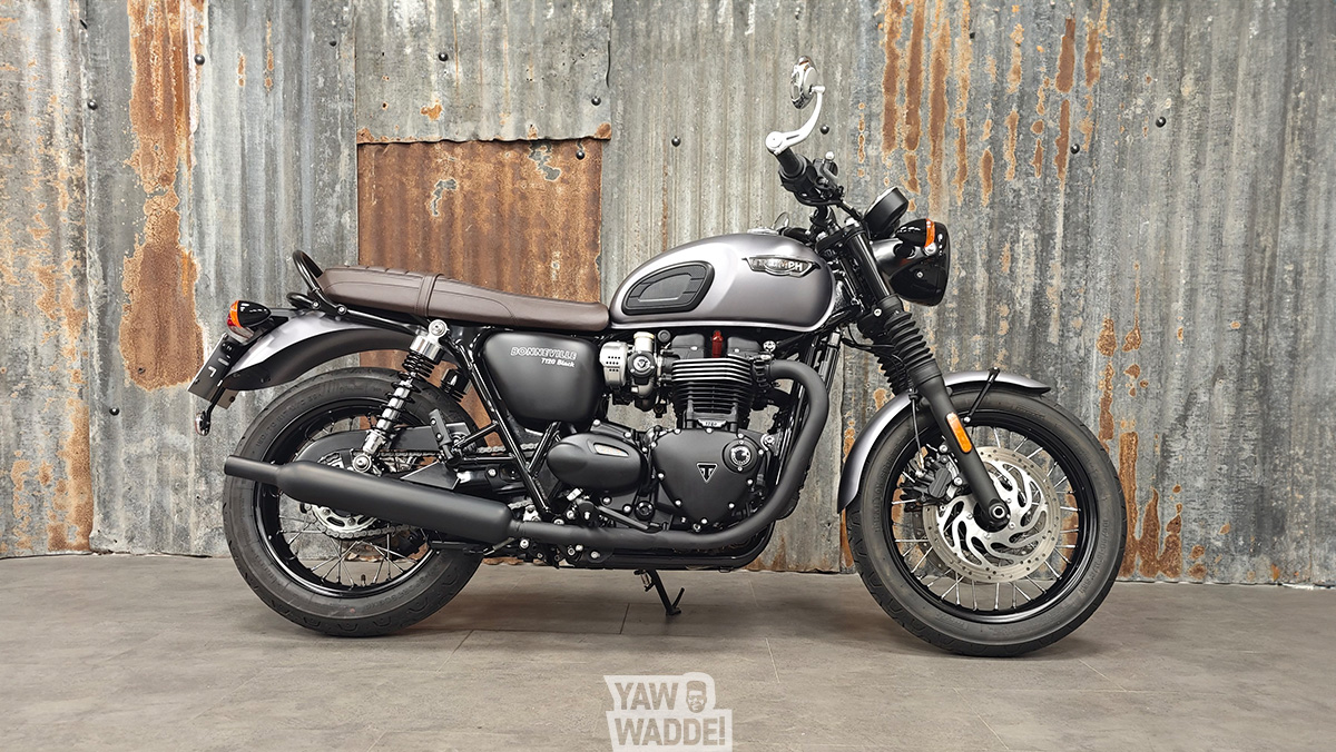Triumph Bonneville T120 Black: Matt Graphite