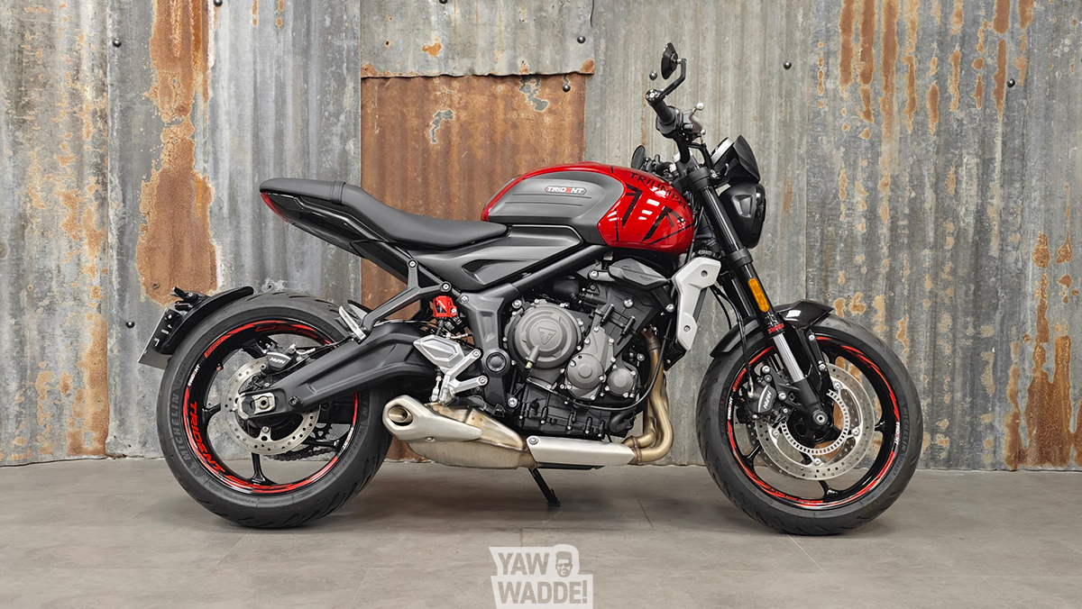 Triumph Trident 660: Carnival Red