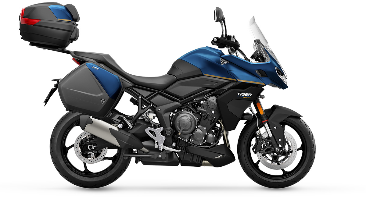 Tiger 800 Sport Tour: Matt Cobalt