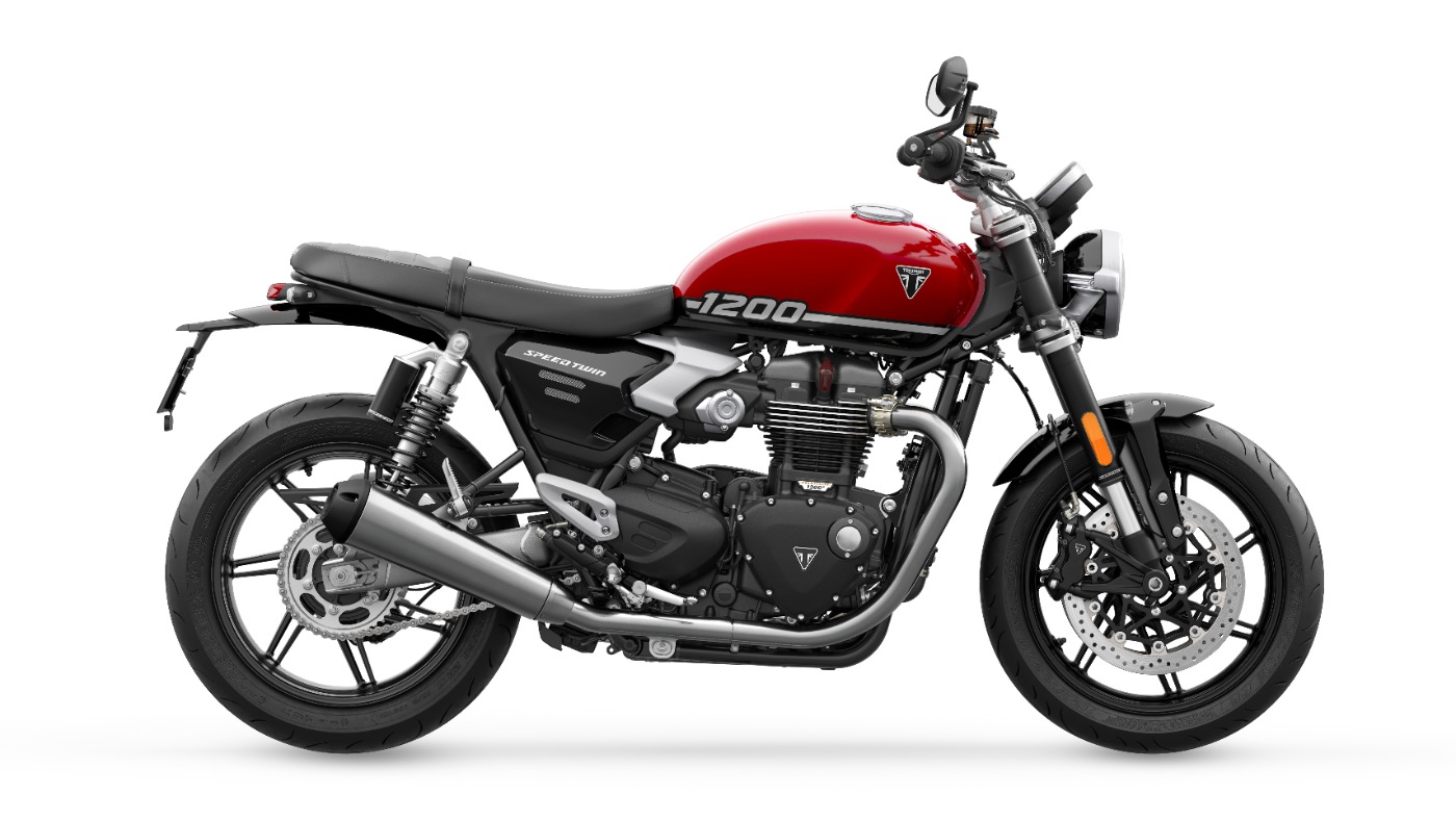 Speed Twin 1200: Carnival Red/ Sapphire Black