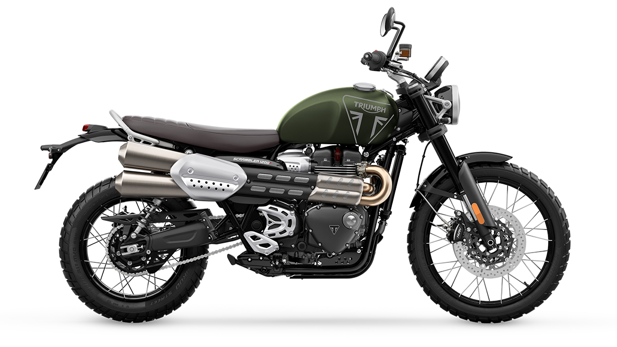 Scrambler 1200 X: Matt Khaki