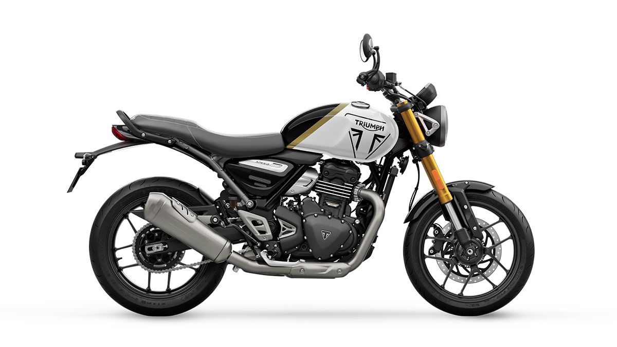 Speed 400: Pearl Metallic White / Phantom Black