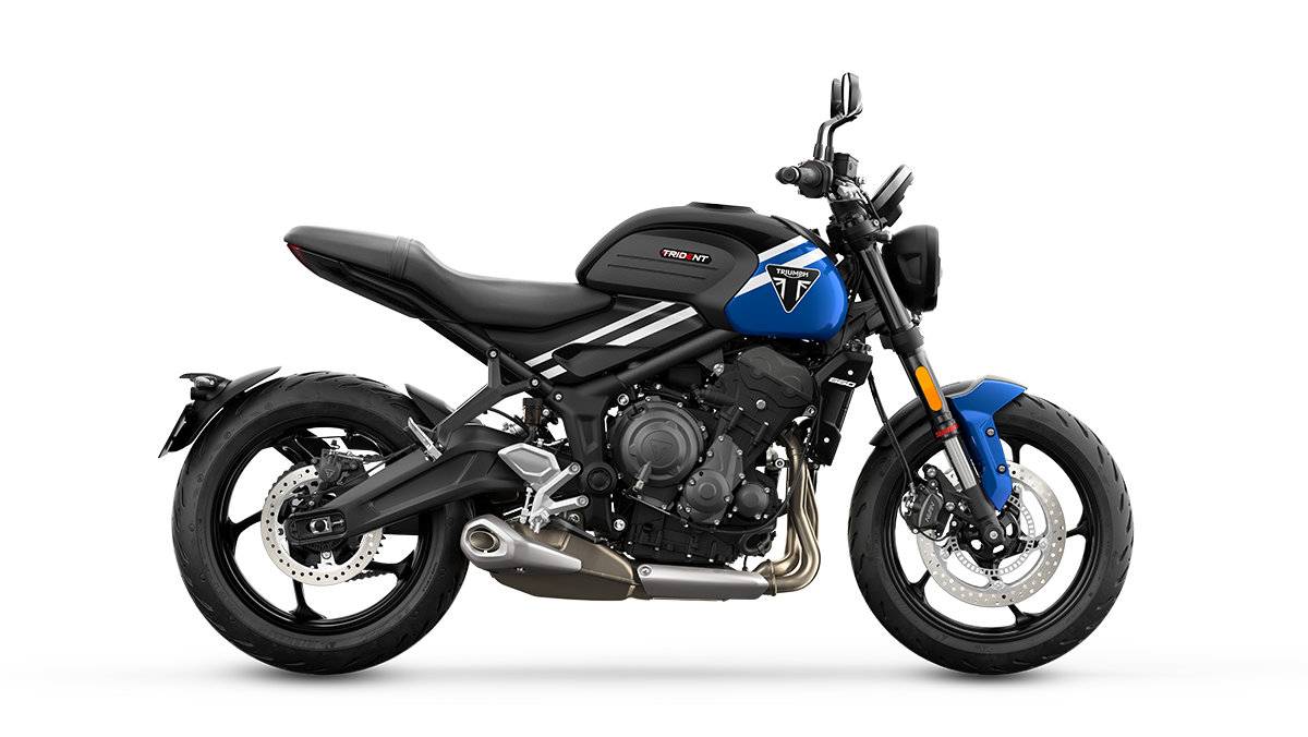 Trident 660: Cobalt Blue / Sapphire Black